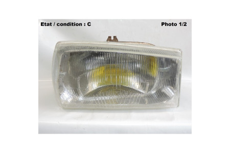Right headlight European code + H1 Amplilux SEV MARCHAL 61281293