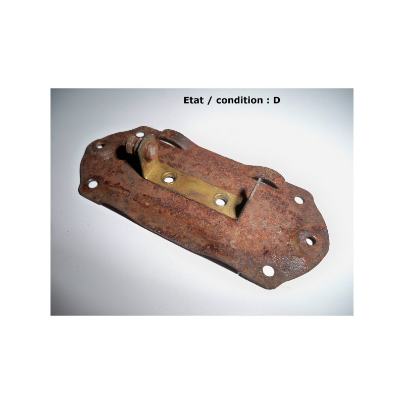 Orange-red clearence light / indicator (glass)