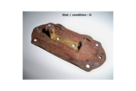 Orange-red clearence light / indicator (glass)