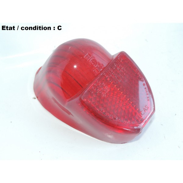 Red taillight lens LUCAS L672