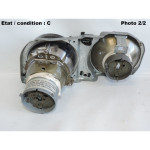 Right headlight reflector H1 + H1