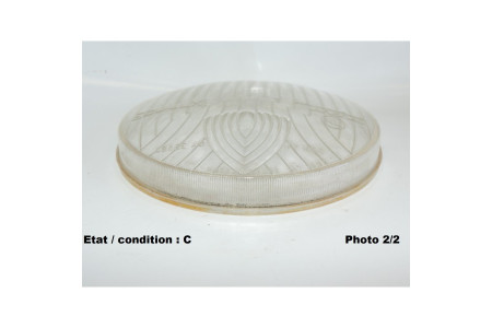 Verre de phare Code Standard Equilux MARCHAL 102342 (ABTP 496)