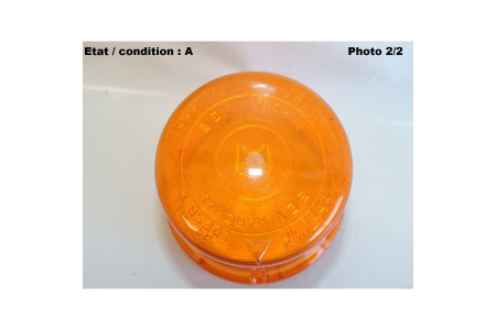 Cabochon feu gyrophare orange SEV MARCHAL 64060203