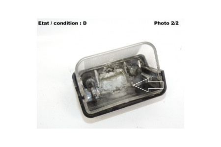 License plate light lens SIEM 9061