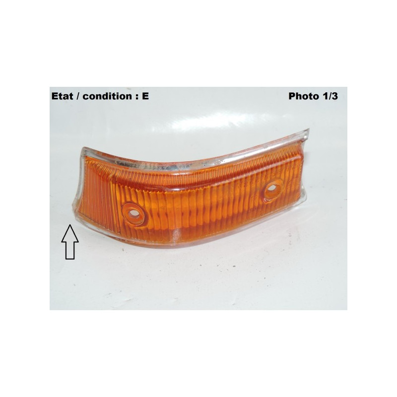 Right front light indicator lens HELLA 9EL051378-001
