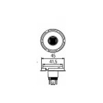 P45t - Lampe 12V 100/90W H4 jaune (sans lucarne)