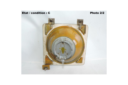 Left halogen main beam headlight SIEM 9780