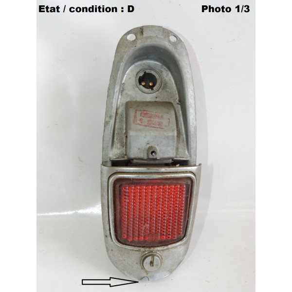 Feu arrière gauche avec trappe de réservoir SEIMA 131