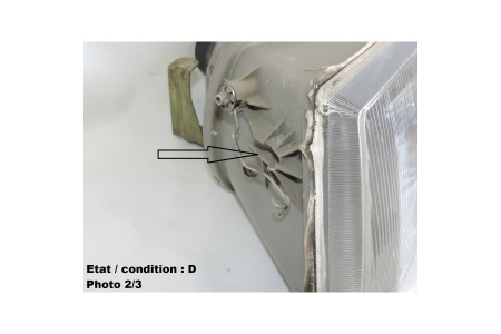 Left headlight Iode H4 SEV MARCHAL 61141403