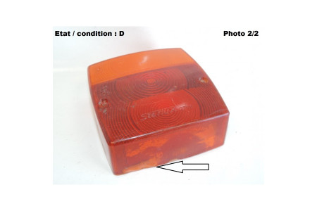 Cabochon feu arrière STARLUX 2700 (sans éclairage plaque)
