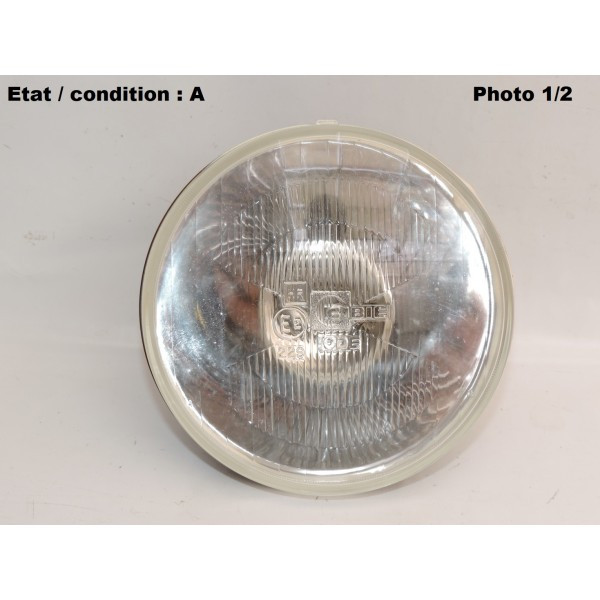 Left halogen main beam headlight H1 CIBIE 440101