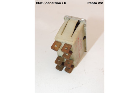 Toggle switch warning JAEGER 301560 01 (vertical top)