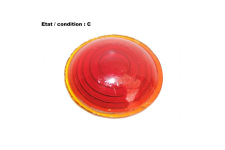 SCINTEX Clignotoeil - Verre de feu rouge