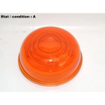 Cabochon feu clignotant orange "plat" SEIMA (verre)