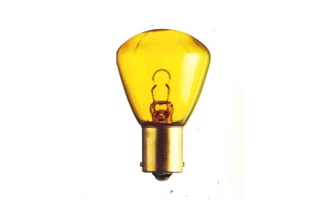 BA15s - Lampe arquée 24V 25W jaune
