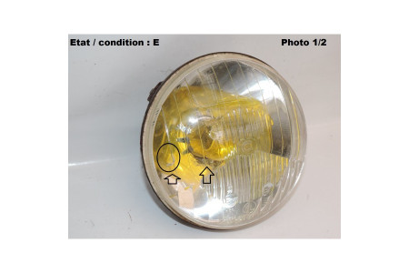 Halogen main beam headlight H1 CIBIE 450136