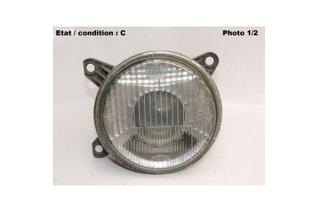 Left dip beam headlight H1 HELLA 9BG135927-01