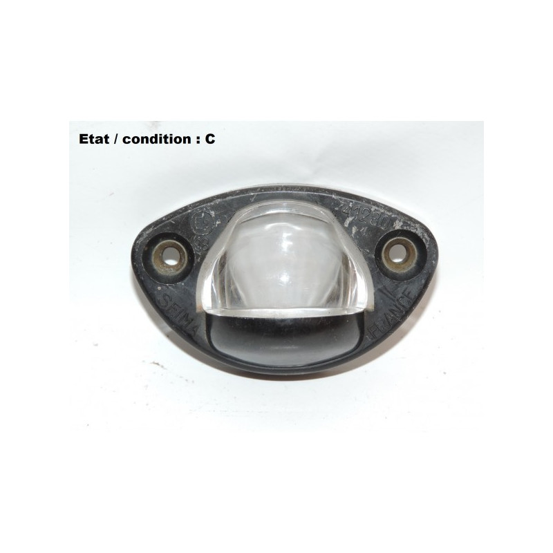 Licence plate light lens SEIMA 41280