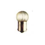 BA15s - Lampe 24V  5W (verre granité)