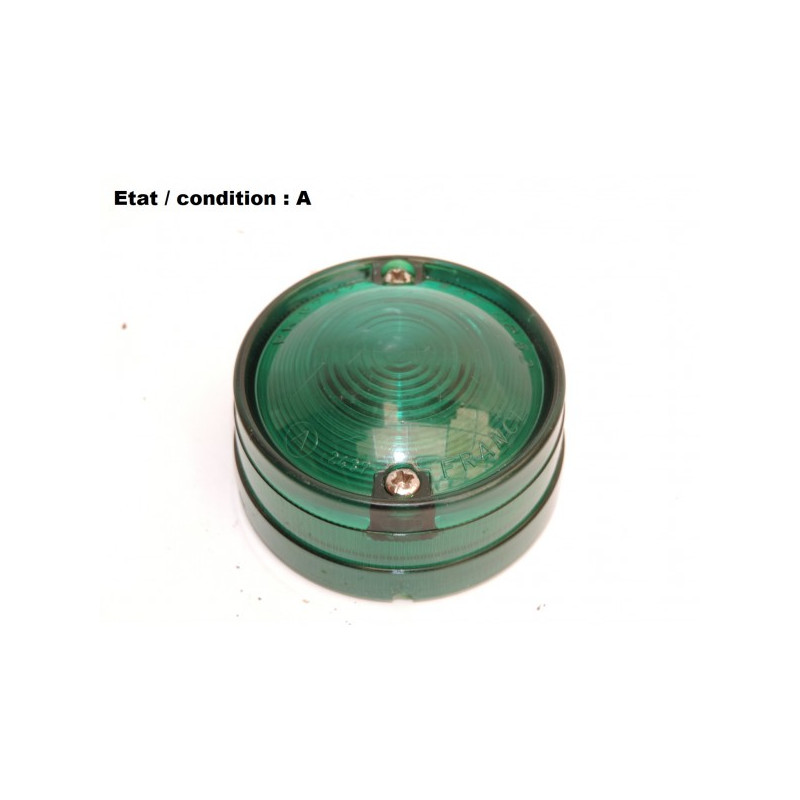 Cabochon feu dépassement vert PK 6737