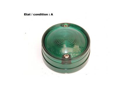 Cabochon feu dépassement vert PK 6737