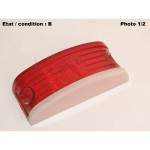 ARA 217 - Cabochon feu gabarit rouge/blanc
