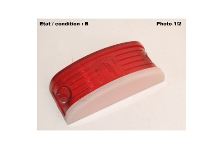 ARA 217 - Red and white clearance light lens