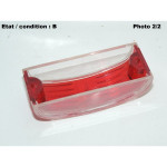 ARA 218 - Cabochon feu arrière rouge + éclairage plaque immatriculation double