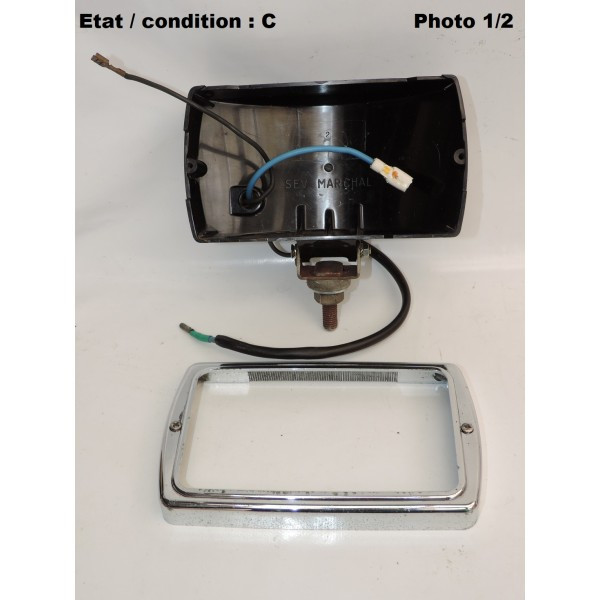 SEV MARCHAL 850/852/859 - Black housing (w/o chromed trim)