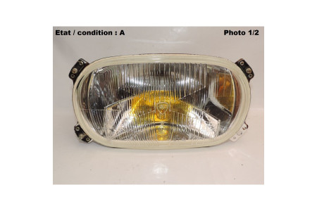 Left headlight European Code + H1 Amplilux SEV MARCHAL 67408003