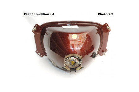 Left headlight European Code + H1 Amplilux SEV MARCHAL 67408003