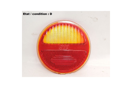 Red taillight lens CIBIE 24.95 (glass)