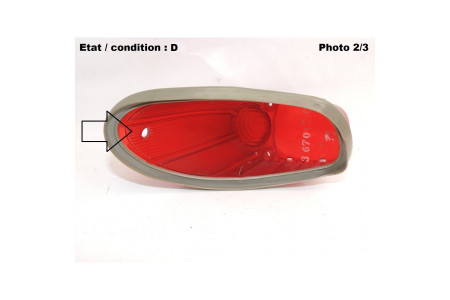 Left taillight lens PK LMP 3670-212