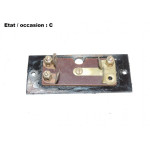 ARA 233N - Light 2 festoons bulb holder (metal, black)
