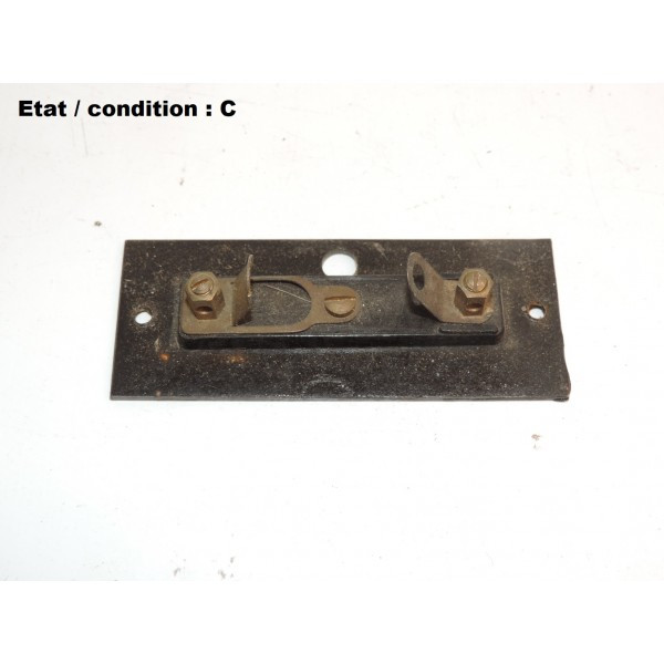 ARA 232N - Light 1 festoon bulb holder (metal, black)