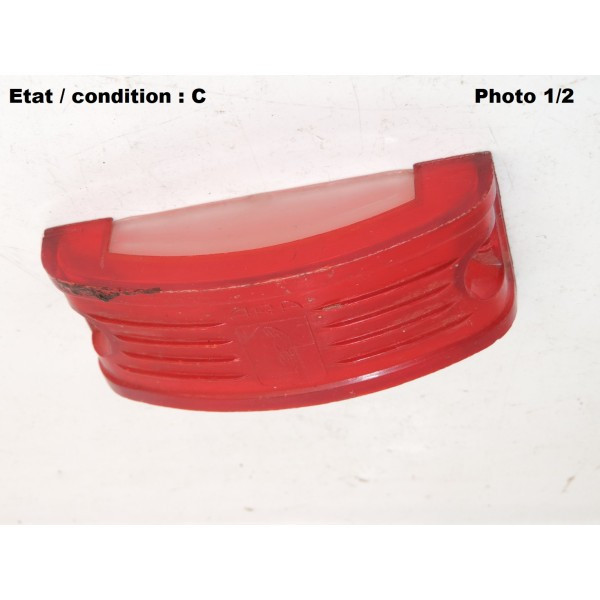 ARA 2L1 - Cabochon feu arrière rouge + éclairage plaque immatriculation