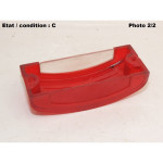 ARA 2L1 - Red taillight + licence plate light lens