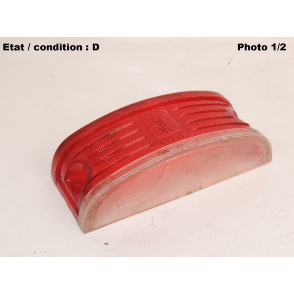 ARA 219 - Red taillight + licence plate light lens