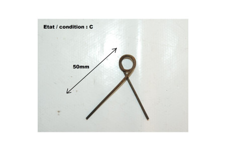 Ressort de maintien de bloc optique CIBIE 001106