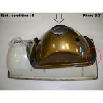 Left headlight H4 CIBIE 480257