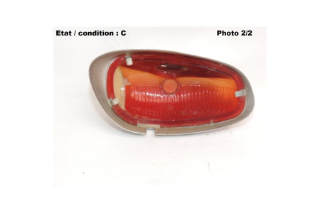 Right chromed indicator light lens LABINAL 2422