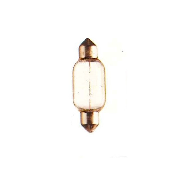Festoon - Bulb 6V 15W 13x42 (smooth glass)