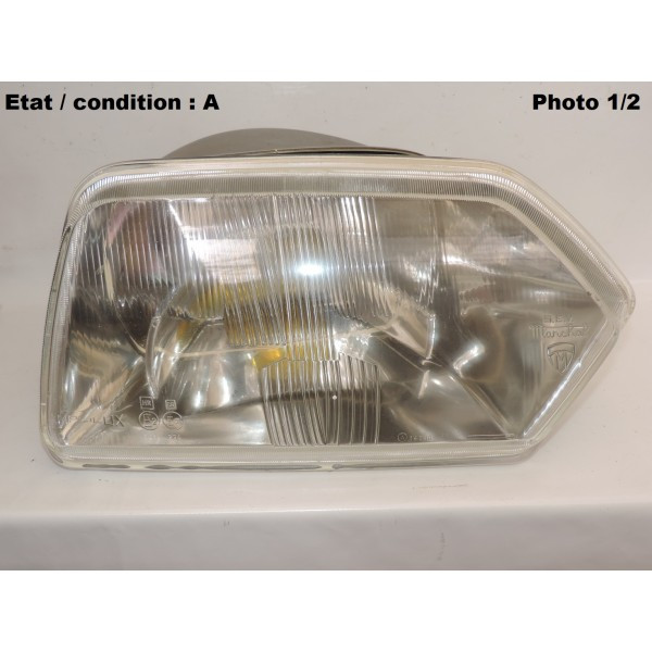 Right headlight European Code + H1 Amplilux SEV MARCHAL 61286603