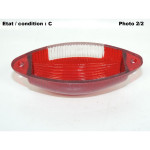 Cabochon feu arrière + éclairage plaque immatriculation SCINTEX STL RP