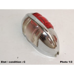 Left sidelight lens Fanal MARCHAL 7654G (plastic, chromed)
