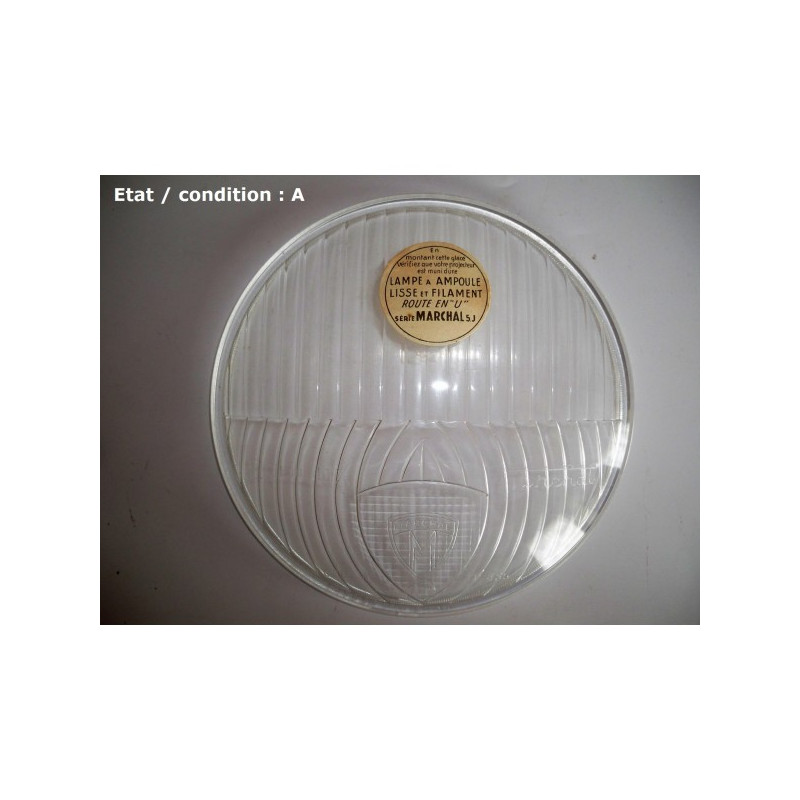 Headlight Standard code glass Equilux MARCHAL 101573 (ABTP 435)