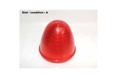 Red taillight lens SEIMA 8R (plastic)