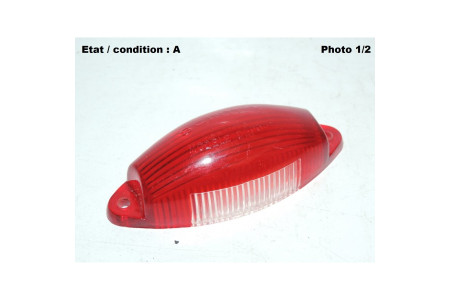 Cabochon feu arrière + éclairage plaque immatriculation SCINTEX STL PV