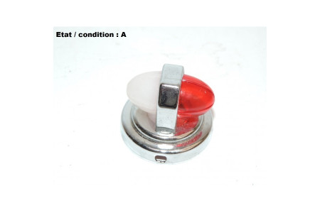 Cabochon feu gabarit blanc rouge BV 3371
