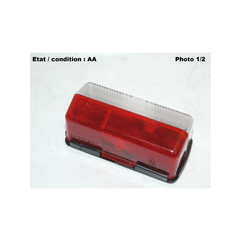 Complete Red and "cristal" clearance light AJBA FI57